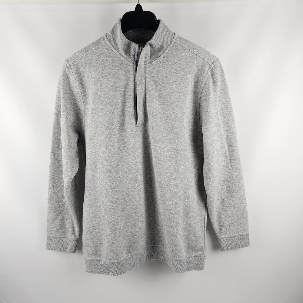 SOLD OUT Walter Hagen Sweatshirt Men M Gray II Fleece 1/4 Zip L/S Pullover NWT